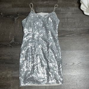 sequin dress